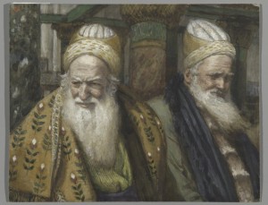 Annas and Caiaphas by James Tissot