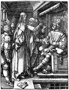 Jesus Before Herod Antipas, Albrecht Durer, 1509